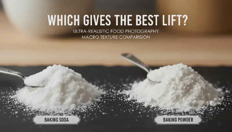 Extreme close-up macro shot of the internal airy crumb structure of a cake comparing small and large air pockets.