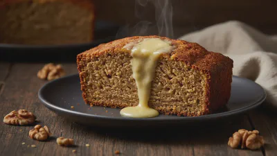 Photo de : The Fluffiest Vegan Banana Bread (Egg-Free)