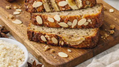 Photo de : The Best Gluten-Free Banana Bread (Almond Flour)