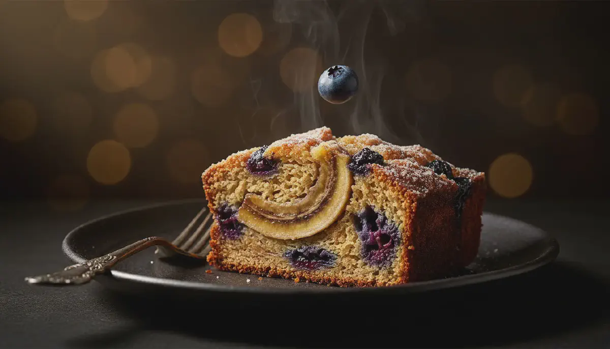 Ultra-Moist Blueberry Banana Bread: The Science of Bursting Berries