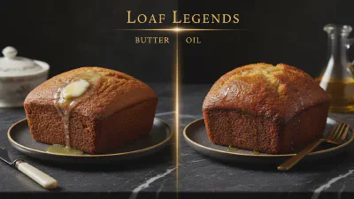 Photo de : Butter vs. Oil in Banana Bread: The Ultimate Texture Showdown Revealed
