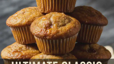 Photo de : The Ultimate Classic Banana Muffins (Portion Control)