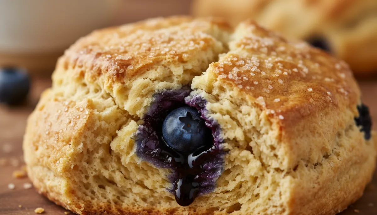 New York Style Blueberry Banana Scones