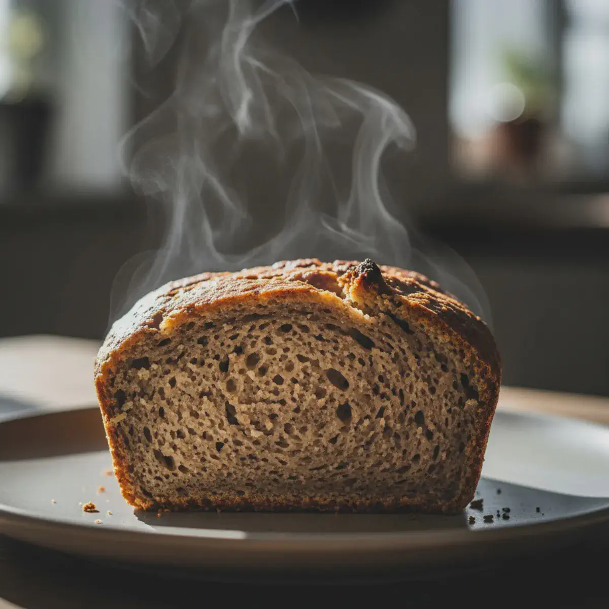 Sourdough Discard Healthy Banana Loaf