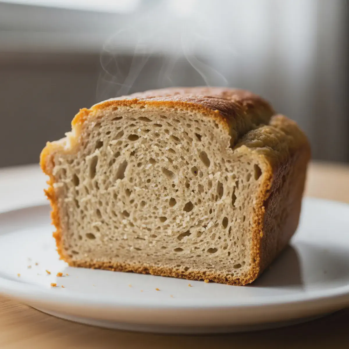 Airy & Low-Fat Banana Bread (Guilt-Free Slices)