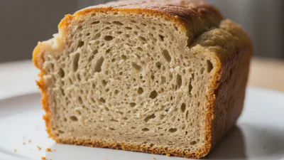 Photo de : Airy & Low-Fat Banana Bread (Guilt-Free Slices)