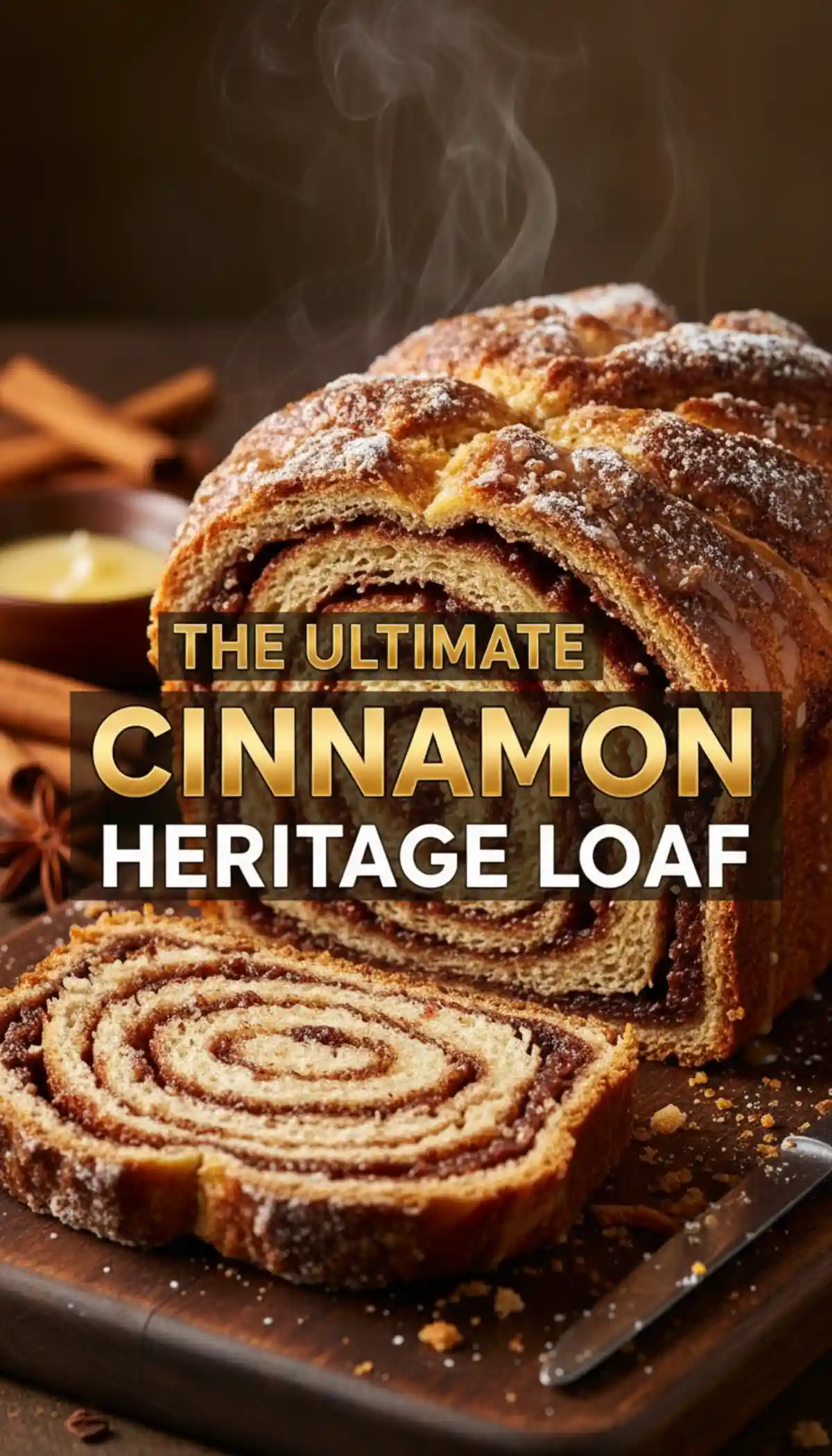 Warm Cinnamon-Spiced Heritage Loaf