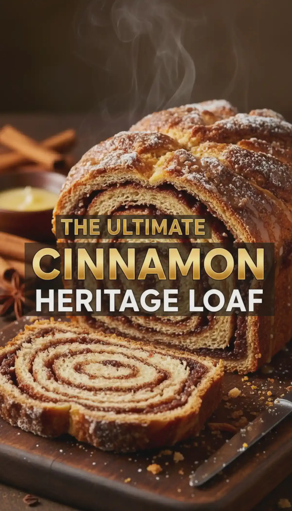Warm Cinnamon-Spiced Heritage Loaf