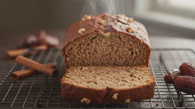Photo de : Date-Sweetened Banana Bread (Zero Refined Sugar)