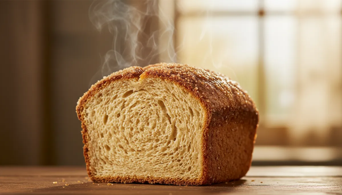 Rustic Homemade Brown Sugar Butter Loaf