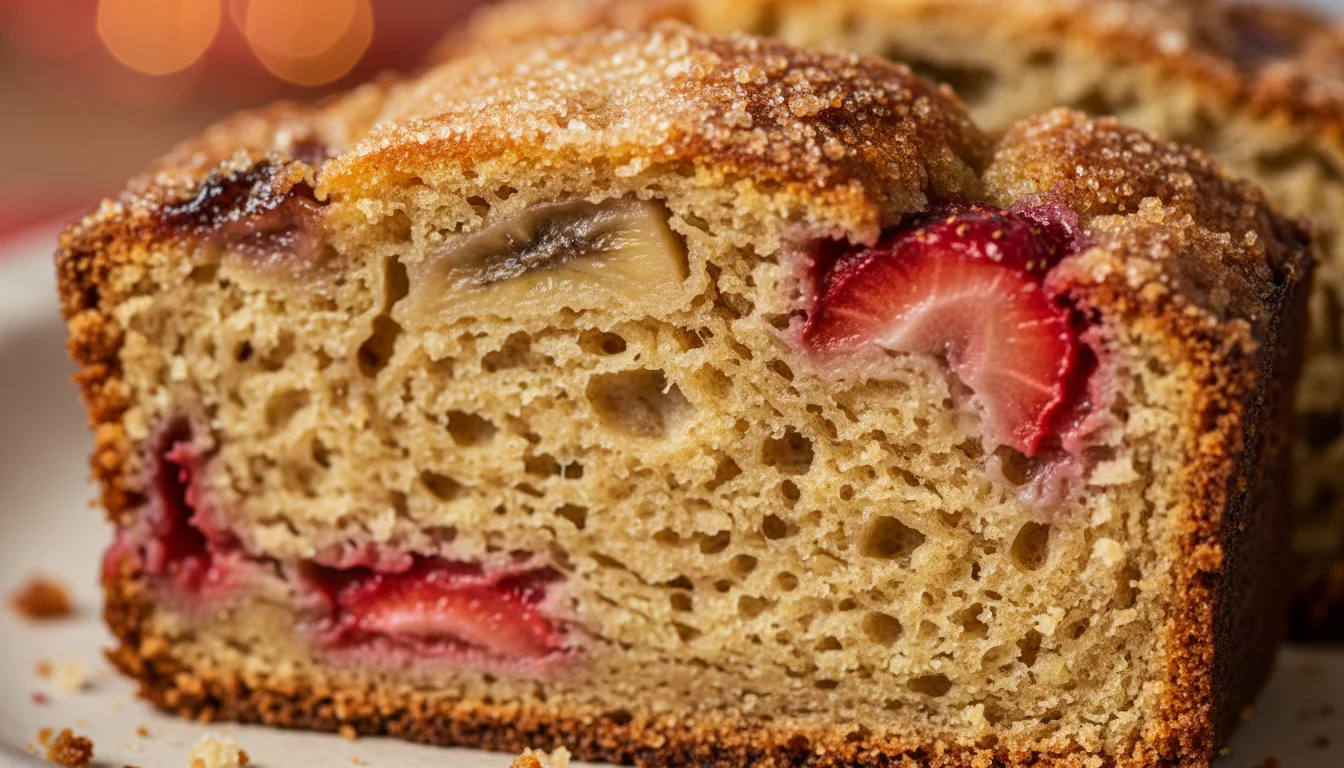 Trawberry Banana Bread Summer Favorite
