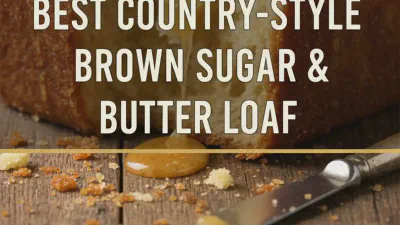 Photo de : Country-Style Brown Sugar & Butter Loaf
