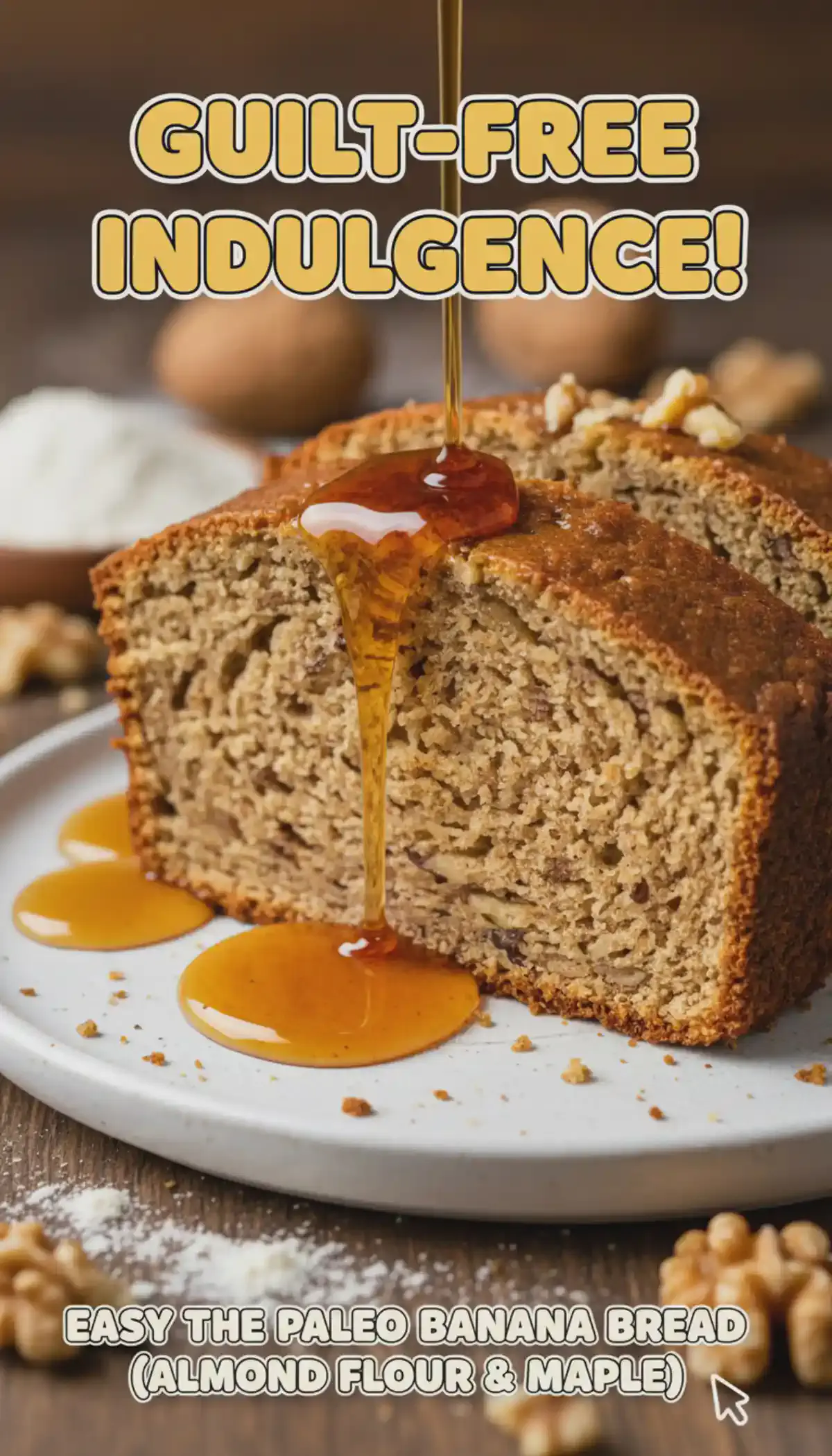 The Paleo Banana Bread (Almond Flour & Maple)