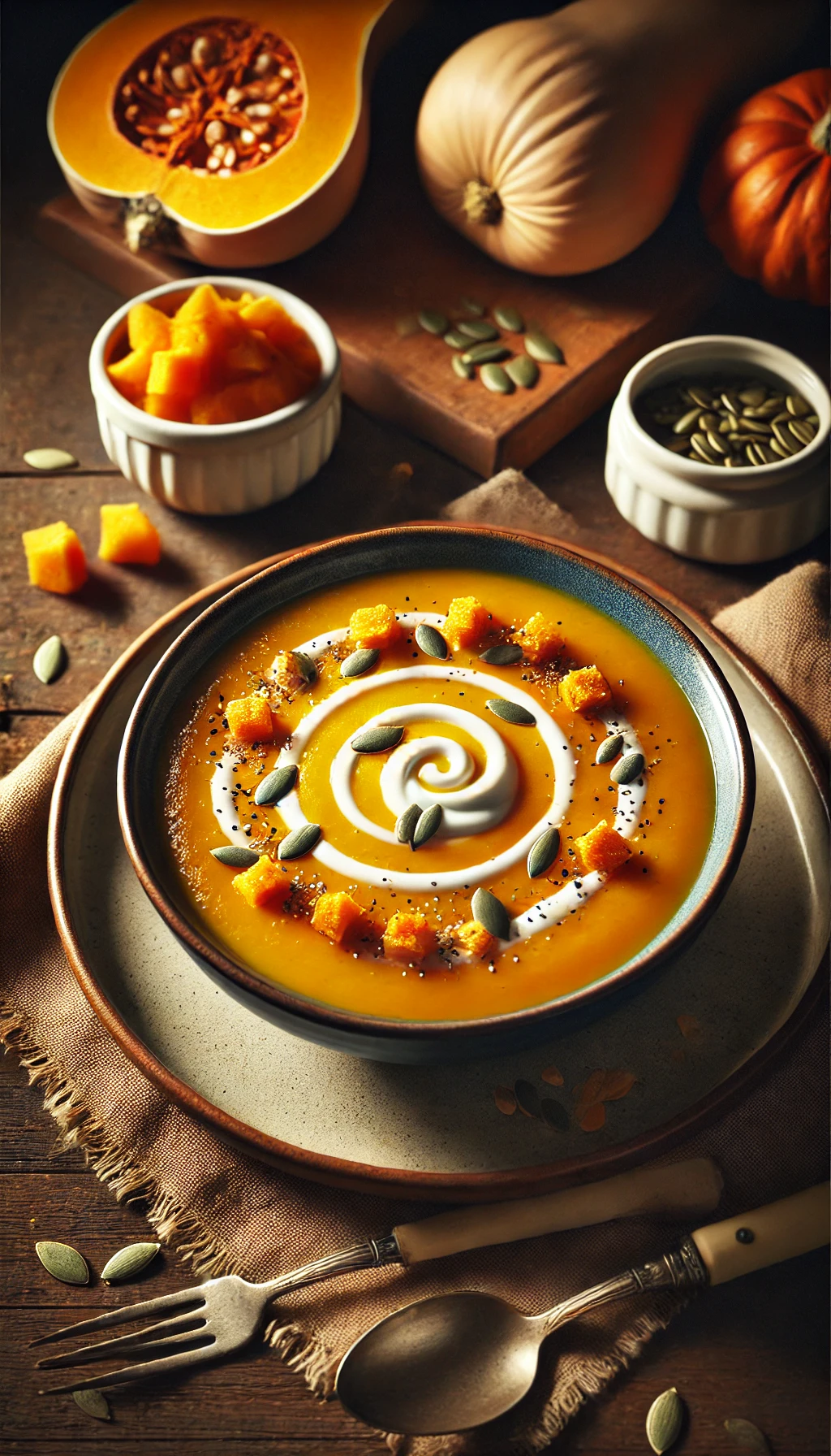 Creamy Butternut Squash Soup Recipe