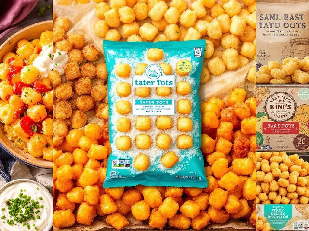 tater-tots-varieties - Different varieties of tater tots