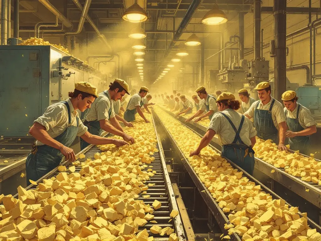 The origins of tater tots from potato scraps